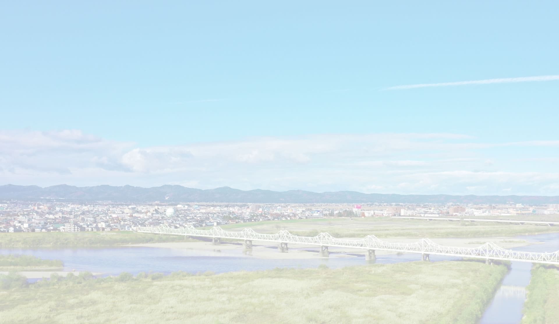 新潟県長岡市の信濃川に架かる長生橋